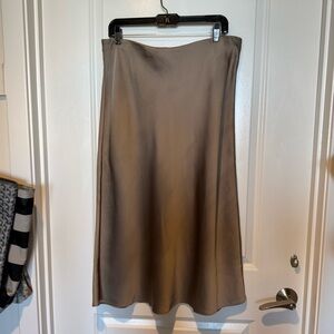Silk JCrew Skirt